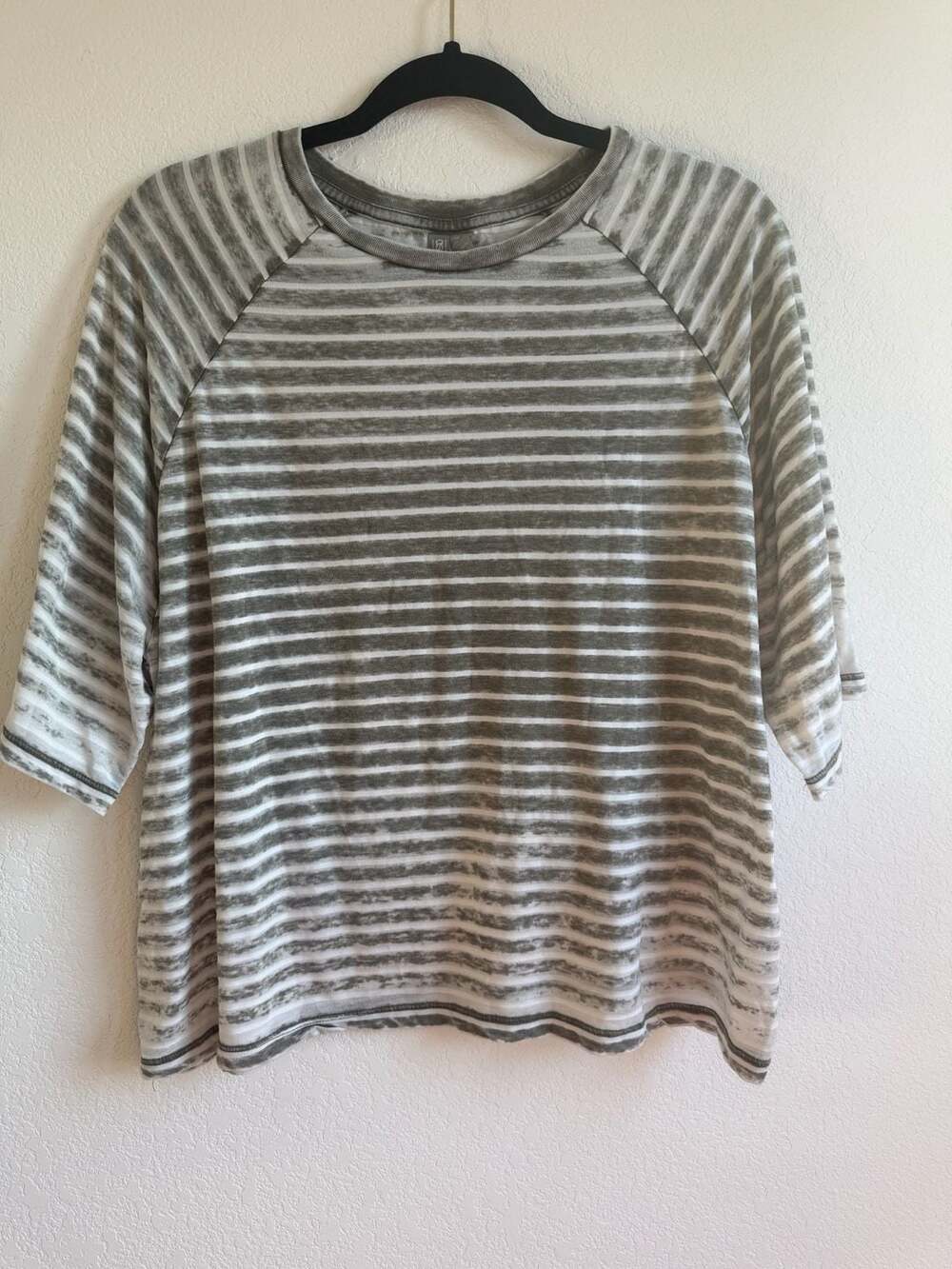 ASOS Striped Raglan Sleeve T-Shirt